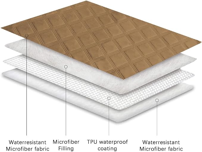 Ameritex Waterproof Dog Bed Cover Pet Blanket with Anti-Slip Back for Furniture Bed Couch Sofa - Image 4