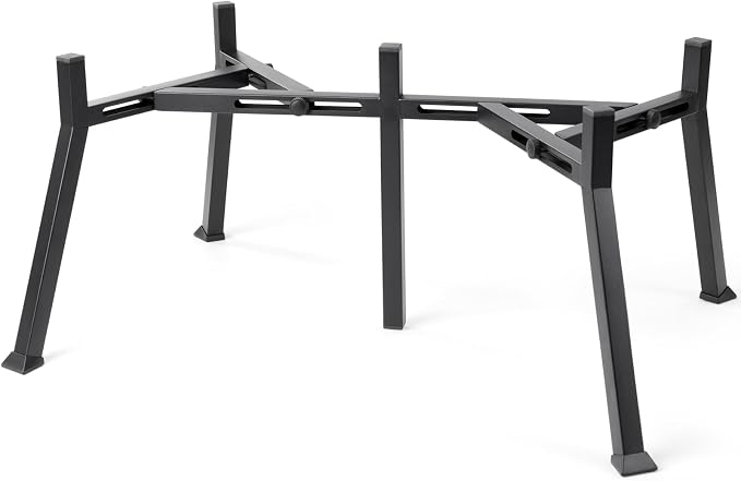 LOOBANI Double Dog Bowl Stand Adjustable 8.2"-11" Width for Large Seniors | Reduces Neck Strain, Non-Slip Rubber Feet, Rust-Proof Stand, Easy Clean, for Senior & Arthritic Dogs by LOOBANI
