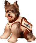 Wakytu Dog Lift Harness Dog Carrier VES Harness Adjustable Leash with Small Puppy Treat Bag,Fits Most Cars,L | stylish puppy sling carrier with handle & pocket,adjustable leash,walking & travel by Petshome