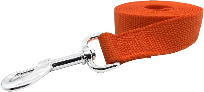 Nylon Dog Training Leash, Traction Rope, 4Ft /5 Foot /6 Feet Long, 5/8 inch 3/4 Inch 1 Inch Wide, for Small and Medium Dogs - Image 2