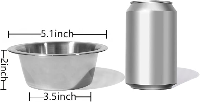 FOYO Elevated Cat Bowls, Raised Cat Food and Water Bowls,Wall Mounted Pet Comfort Feeding Bowls - Image 7