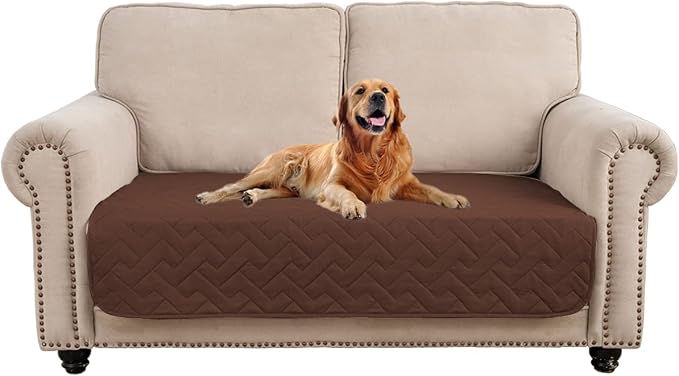 fuguitex Waterproof Dog Bed Cover Couch Cover for Pet Anti-Slip Cat Mat Pet Pad Blanket for Sofa Chair Recliner Bed Furniture Protrctor by fuguitexHome