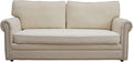 Eismodra Couch Cushion Covers Magic Stretch Sofa Slipcover for 3 Cushion Couch Dogs Pet L Shape 2 Seat Replacement Furniture Protector,Cream White Length 37-53 inches(Only 1 Piece) by Eismodra