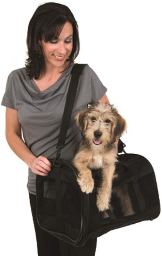 Petmate Soft-Sided Kennel Cab Pet Carrier, Black, for Dogs and Cats Up to 15 Pounds (Pack of 3) - Image 3