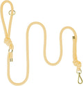 5FT Dog Leash Puppy Cat Rope Lead for Small Medium Large Dogs | Light Yellow, with Anti-tangle Swivel Clip, Comfortable Non-slip Grip Handle, Ideal for Daily Walks and Training by Sunraymascota