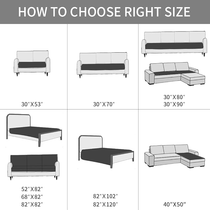 Ameritex Waterproof Dog Bed Cover Pet Blanket for Furniture Bed Couch Sofa Reversible - Image 5