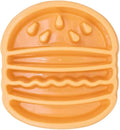 ZippyPaws Happy Bowl - Slow Feeder Dog & Puppy Bowl, Interactive Puzzle Feeder for Small, Medium, & Large Dogs, Up to 10x Slower Eating, Non Slip Base, Holds 4 Cups - Hamburger by ZippyPaws