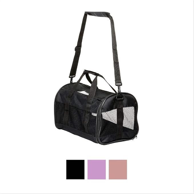Petmate Soft-Sided Kennel Cab Pet Carrier, Black, for Dogs and Cats Up to 15 Pounds (Pack of 3) - Image 4