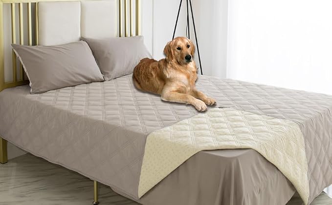 Ameritex Waterproof Dog Bed Cover Pet Blanket with Anti-Slip Back for Furniture Bed Couch Sofa - Image 7