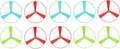 Cat Toy Disc,Interactive Cat Fetch Toy Flying Discs for Pet with 10 Discs | Cat Toys for Indoor Cats,Flying Cat Enrichment Toys for Adult Kittens Dog Playing,Hunting Tracking Chasing Toys for Outdoor by Unknown