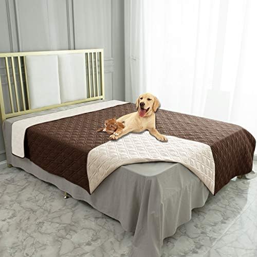 Ameritex Waterproof Dog Bed Cover Pet Blanket for Furniture Bed Couch Sofa Reversible by Ameritex