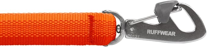 Ruffwear, Front Range Dog Leash, 5 ft Lead, Blaze Orange | Light & Strong Lockable Swivel Crux Clip, Padded Handle, Durable Webbing, Traffic Handle & Accessory Loop for Everyday Walks - Image 5