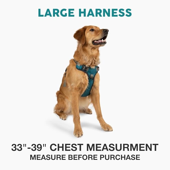 Embark No Pull Dog Harness, Reflective Adjustable Training Vest, No Choke | Adjustable straps fit all dog breeds with sturdy hooks; 360° reflective trim, soft padded Harness Design for All Dogs - Image 2