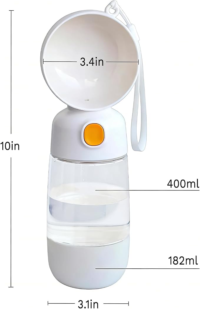 Dog Water Bottle Portable Travel,Portable Dog Water Bowl Puppy Essentials - Image 2