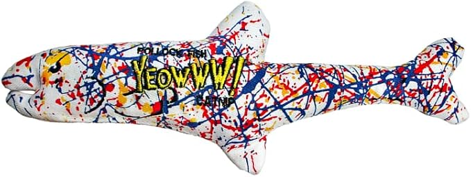 Yeowww! Pollock Fish Catnip Toy, 3 Pack - Image 3