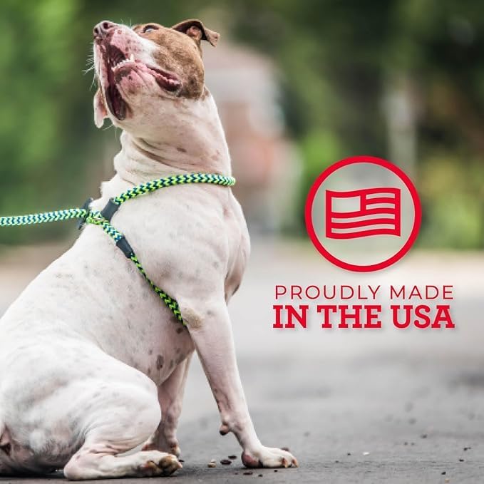 Harness Lead No Pull Dog Harness and Leash Set, Anti Pull Dog Harness, One-Piece Cushioned Rope Safely Prevents Escaping and Pulling (Extra Large, Black Reflective) - Image 7