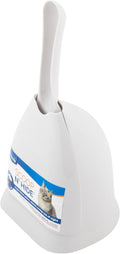 Petmate Scoop N' Hide Cat Litter Scoop, White | with Discreet Litter Scoops Holder by Petmate