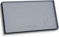 19" x 37" Extra Thick Silicone Mat Waterproof with Raised Edge, Gray | Under Sink Mat for Kitchen & Bathroom, Kitchen Cabinet Liner, Multi-Purpose for Storage & Protection by ukeetap