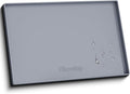 19" x 28" Extra Thick Silicone Mat Waterproof with Raised Edge, Gray | Under Sink Mat for Kitchen & Bathroom, Kitchen Cabinet Liner, Multi-Purpose for Storage & Protection by ukeetap