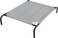 Coolaroo Original Elevated Dog Bed - Breathable Off-The-Ground Pet Bed with Cooling Fabric, Joint Relief & Moisture-Resistant Fabric, 100% Recyclable, Easy Clean, Gray, Extra Large by Coolaroo