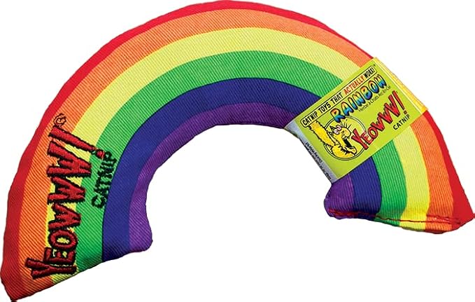Yeowww! Catnip Toy, Rainbow, Organic, Made in the USA - Image 2