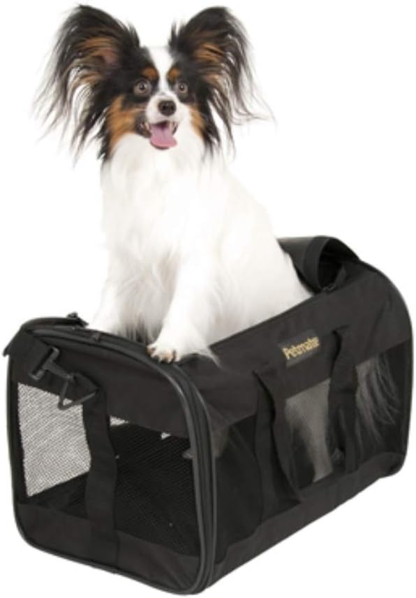 Petmate Soft-Sided Kennel Cab Pet Carrier, Black, for Dogs and Cats Up to 15 Pounds (Pack of 3) - Image 2
