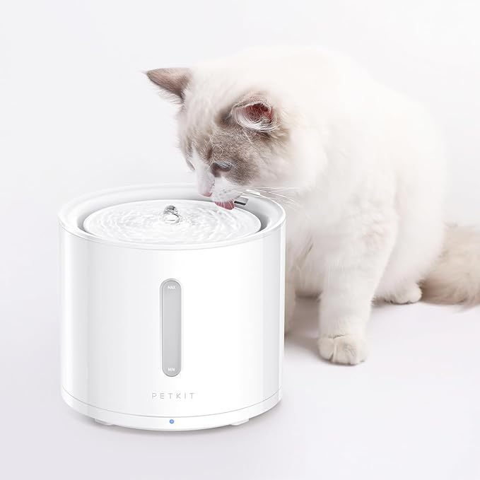 PETKIT EVERSWEET Solo 2 Cat Water Fountain with Pump, Ultra Quiet 70oz/2L Pet Water Fountain for Cats and Dogs Inside, 3 Working Modes, Visualization Window, (App Control) | 70oz/2L Pet Water Fountain for Cats and Dogs Inside, 3 Working Modes, Visualiz... - Image 8