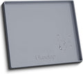 28" x 22" Extra Thick Silicone Mat Waterproof with Raised Edge, Gray | Under Sink Mat for Kitchen & Bathroom, Kitchen Cabinet Liner, Multi-Purpose for Storage & Protection by ukeetap