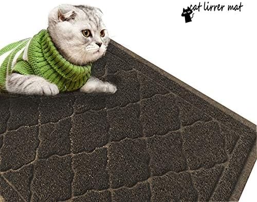 Cat Litter Mat Traps Litter from Litter Box XL Size 47"X36" Durable Trapping Rug, Non-Slip and Waterproof, Easy to Clean - Image 4