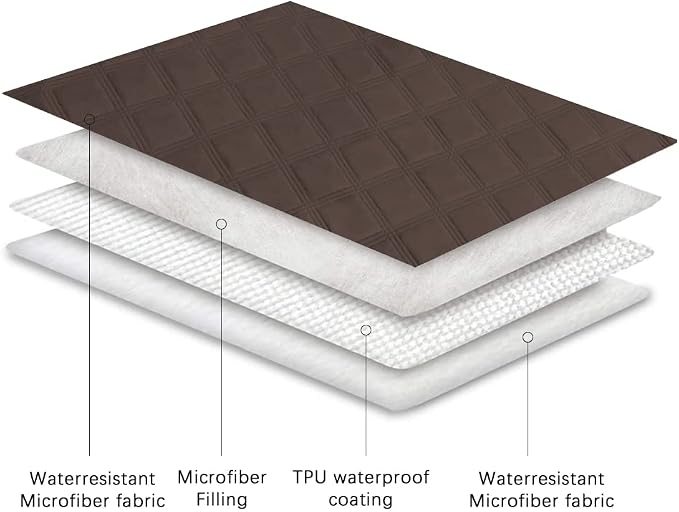 Ameritex Waterproof Dog Bed Cover Pet Blanket with Anti-Slip Back for Furniture Bed Couch Sofa - Image 5