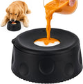 Slow Feeder Dog Bowl, Large Capacity Silicone for Medium & Large Dogs | Dog Lick Bowl with Rolling Ball for Liquid Treat, Snap-on Bowl Lid & Non-slip Suction Cup Base, Dog Lick Toys for Anxiety by Unknown