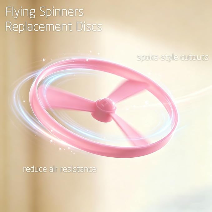 20Pcs Cat Toy Flying Discs, Interactive Cat Fetch Toy for Indoor Cats, Chasing Hunting Training Toys for Kittens & Adult Cats（20Pcs） - Image 3