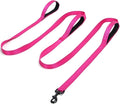 3 Handle Dog Leash 10FT Triple Handle Reflective Large Medium Dog | Multi Handles Heavy Duty Training Lead with Padded Traffic Handles for Control and Safety by Mycicy