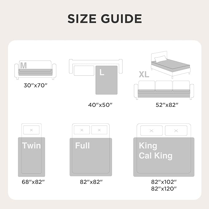 Bedsure Waterproof Bed Cover for Bed and Dogs Quick Drying，82x120IN | Waterproof Blanket Washable for Large Dogs Cal King Bed Cozy, Lightweight Furniture Protector for Pet Cat, Ash Grey - Image 7