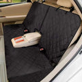 Bark Lover Dog Car Seat Cover for Back Seat, Waterproof Car Seat Protector, Non-Slip Backseat Cover for Dogs in Car, Armrest Compatible, Fits Most Cars SUVs & Trucks by BarkLover