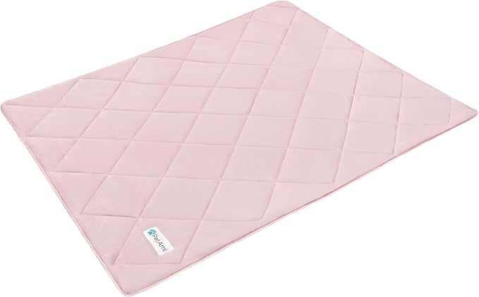 PetAmi Premium Cooling Dog Blanket | Lightweight Fluffy Pet Throw Blanket Bed Cover for Dogs, Cat, Puppies | Pet Blanket Furniture Protector Couch Sofa | Reversible Fuzzy Cozy | 24x32, Pink - Image 5