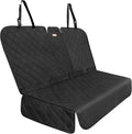 ALLANSING Back Seat Cover for Large SUVs Rear Split Bench - Heavy-Duty 900D Waterproof Non-Slip Car Seat Protector for Messy Kids & Drooling Dogs, Easy Clean(Black) by CARS%C2%B7DOGS%C2%B7SING