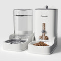 Gravity cat Feeder by Petmagic is a 3.6L Large-Capacity cat Food and Water Bowl Set. This Two-piece Set is Suitable for pet Feeding, Including Small and Medium-Sized Dogs, Kittens. by Unknown