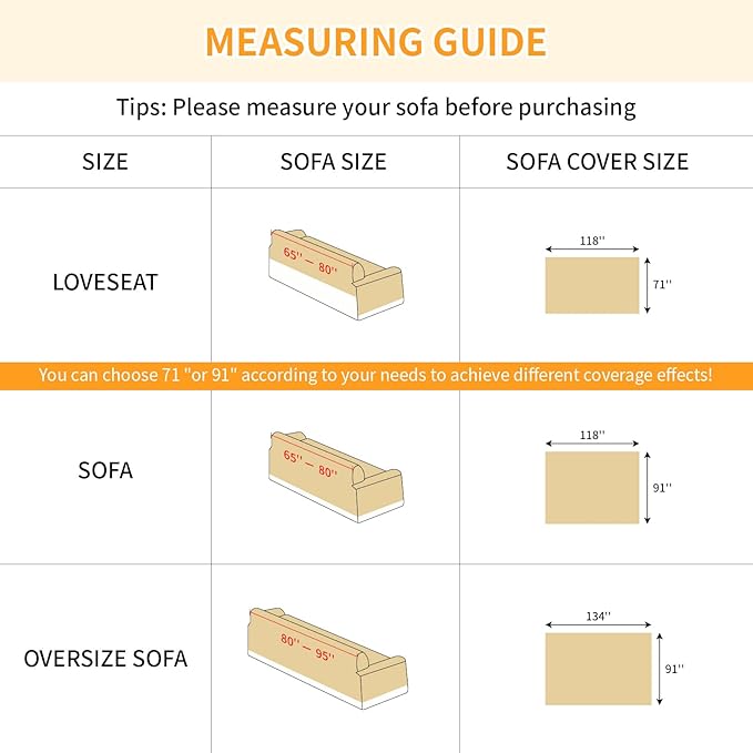 Deep Dream Cat-Scratch Resistant Couch Cover, Waterproof Sofa Cover for 3 Cushion Couch Washable,Pet Friendly Couch Protectors Anti Slip Thickened Love Seat Slipcovers for Dogs, 71" x 118",Light Grey - Image 2