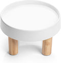 CatGuru Food Table for Cat Bowls, Elevated Feeding Station for Cat Food Bowl, Raised Stand for Food and Water Bowls, Pet Feeder for Indoor Cats, Stress Free Stand for Pet Dishes (Marshmallow, High) by CatGuru