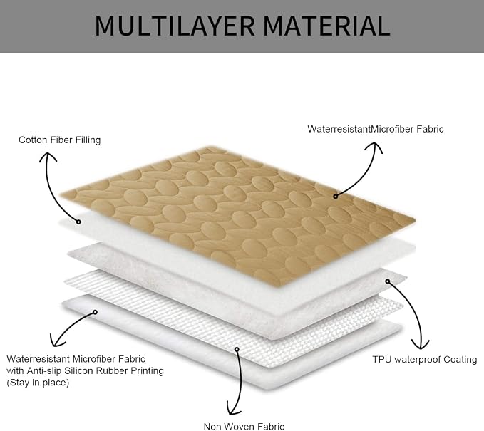 Ameritex Pet Bed Cover Dog Bed Blanket for Sofa and Furniture Waterproof New Pattern Design - Image 6