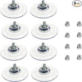 8 Pack Cat Window Perch Suction Cups with Screws, Holds up to 40 lbs Strong Adhesive Replacement Suction Cups for Foldable & Cordless Cat Window Hammock Seat by Unknown
