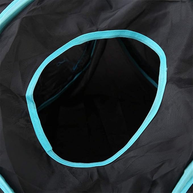 Upgraded Cat Tunnel Toy with 5 peek-a-Boo Windows, Large 4-Way Maze Tube | cat tunnels for indoor cats large,Collapsible Maze House Play Tube Interactive Toy for Cat Kitten Kitty Rabbit Black - Image 6