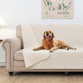 fuguitex Waterproof Dog Bed Cover Couch Cover for Pet Anti-Slip Cat Mat Pet Pad Blanket for Sofa Chair Recliner Bed Furniture Protrctor by fuguitexHome