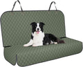 Waterproof Dog Backseat Cover for Cars, Non-Slip Pet Seat Protector, Green by NECKORY