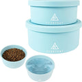 AVERYDAY 30 Oz Travel Dog Bowls with Lids, 2-in-1 Portable Pet Bowls for Food and Water, Leakproof Travel Dog Food & Water Bowl for Outdoor, Camping, Travel Dog Feeding Bowl, Daycare Pet Bowls by YourAveryDay