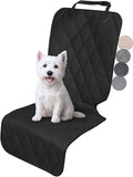 VIVAGLORY Dog Front Seat Cover Car Seat Protector, L, Black, 1Pack | Front Bucket Captain Chair Cover for Dog, Single Bucket Captain Chair Hair Resistant Protector for Car by VIVAGLORY