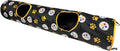 NFL Pittsburgh Steelers Cat Tunnel Tube Toy with Plush Football Catnip and Feathers Collapsible Tunnel for Cats to Play, Peek and Hide, Sporty & Fun Cat Tunnel Toy with Team Logo All-Over Design! by PETSFIRST