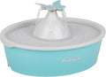 PetSafe Butterfly Cat Water Fountain, Pump & Filters, 50 oz Capacity | Butterfly Topper Creates 4 Water Streams, Replaceable Carbon and Foam Filter Keep Water Fresh and Clean by PetSafe