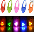 5-Pack LED Light Up Dog Collar Light, Waterproof Cat Pet Safety Lights | Waterproof silicone material by FYLARFLY